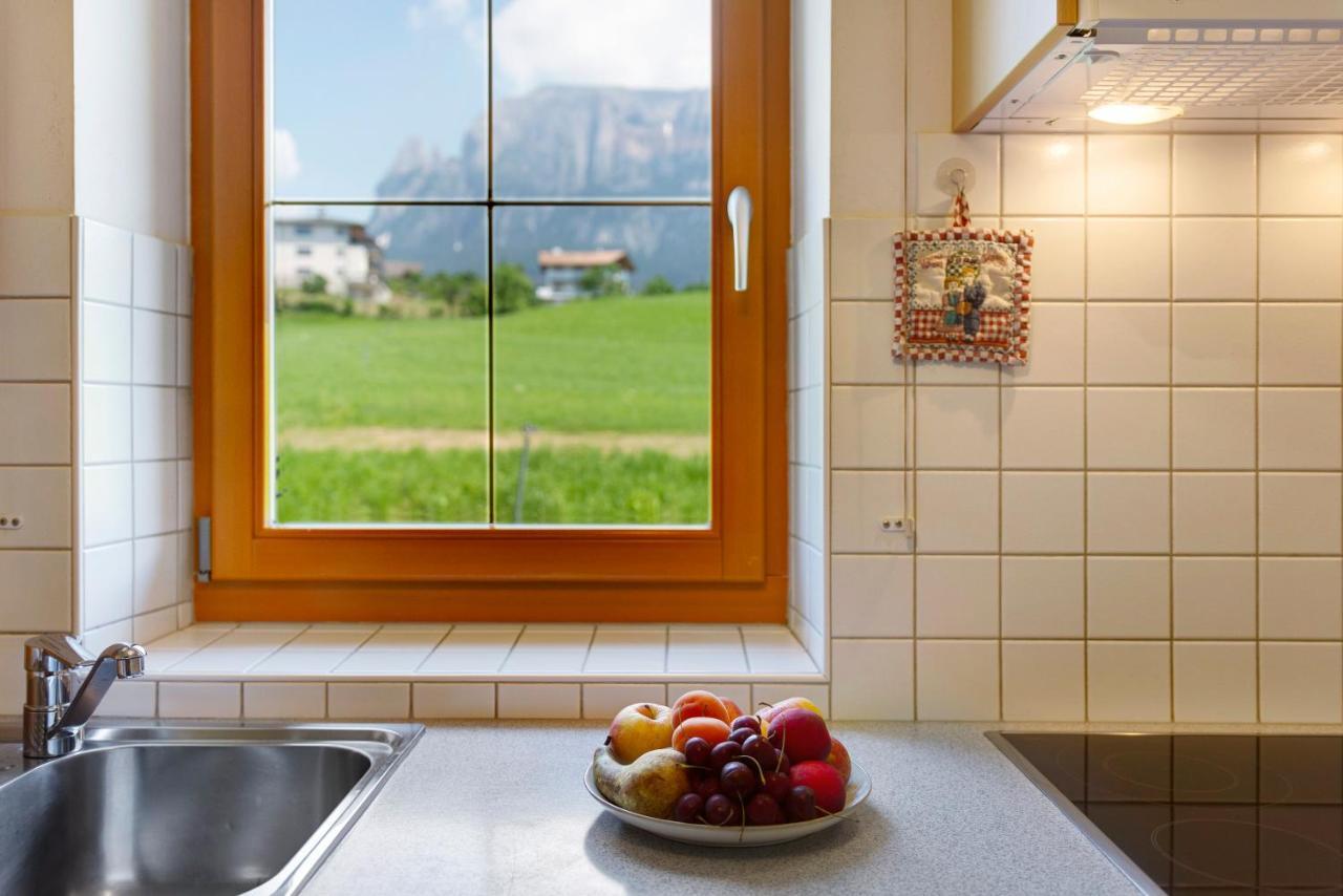 Stinerhof Schlernblick Apartment Fie allo Sciliar Luaran gambar